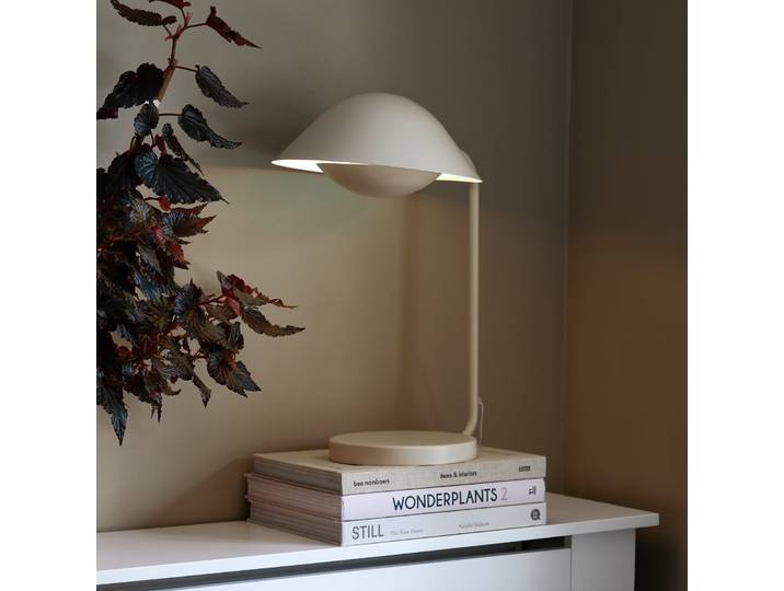 Freya Lampe de Table Beige - Nordlux - Salon / séjour - Métal - Avec abat-jour