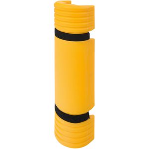 Moravia Anfahrschutz für Regalstützen 86 - 120mm, U-Profil, Kunststoff, BxH 162 x 550mm