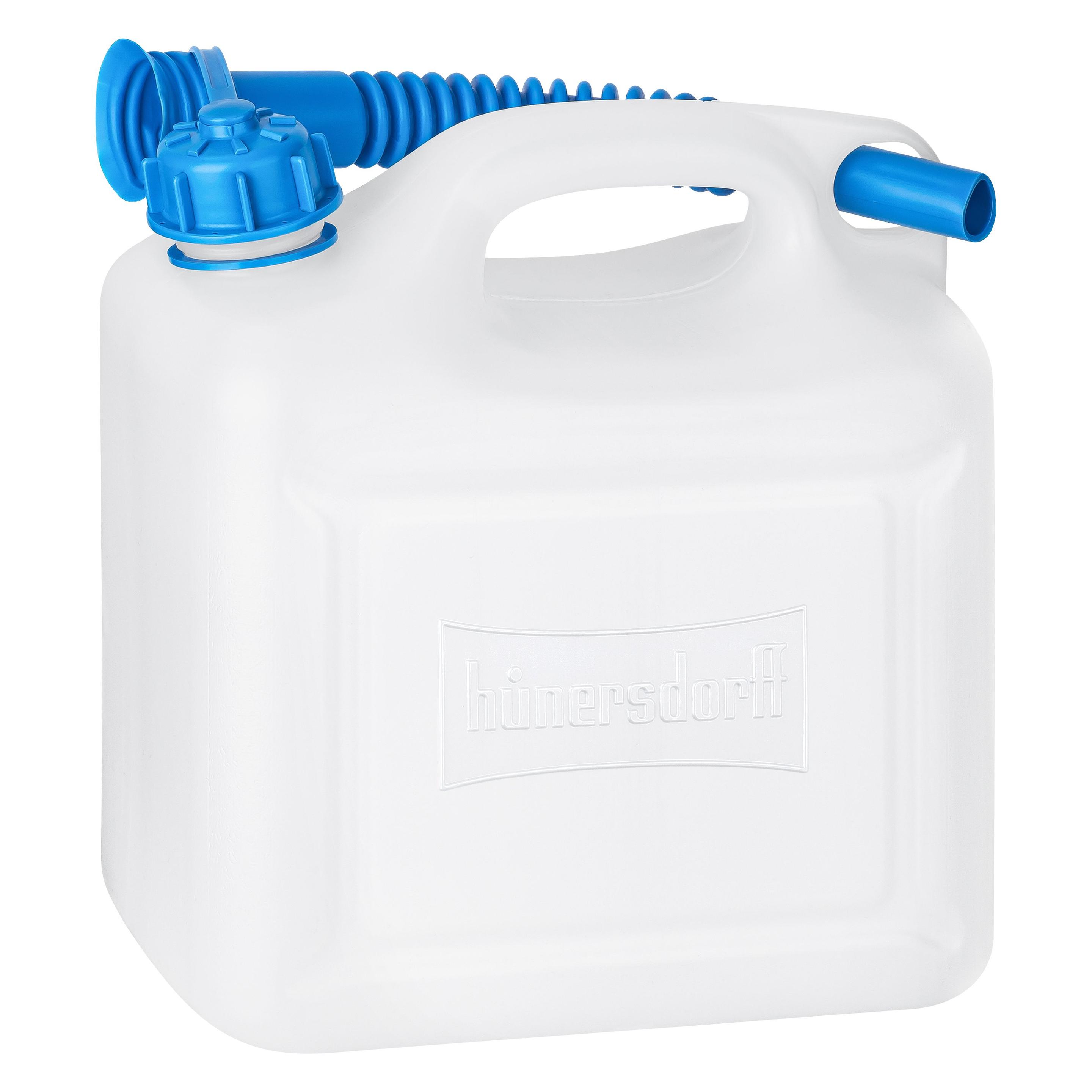 Hünersdorff 5-Liter Wasserkanister ECO mit Rohr, HD-PE von (811316)