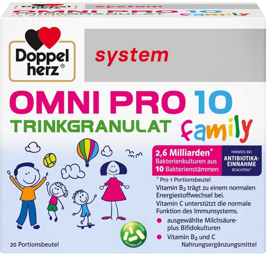 Doppelherz Omni Pro 10 Family System Trinkgranulat 20stk