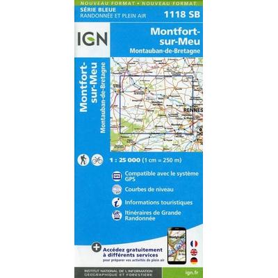 Montfort sur Meu, von Collectif Ign, IGN Frankreich, 978-2-7585-3526-3