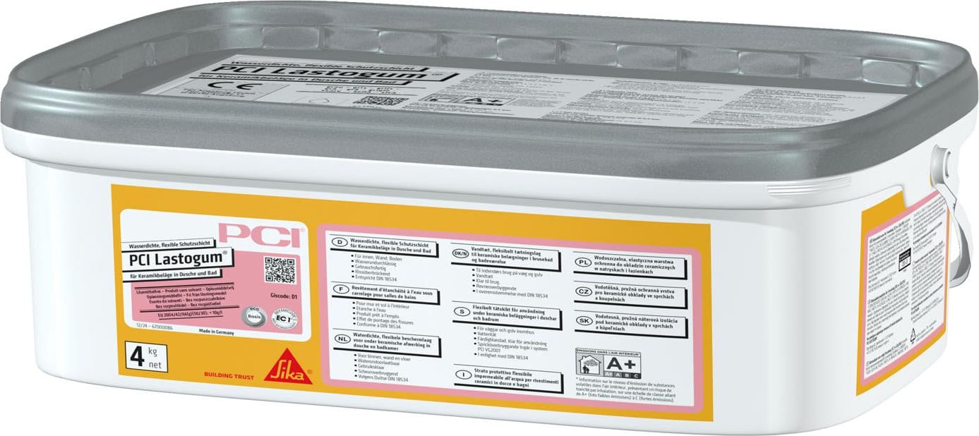 PCI Lastogum Afdichtingsmiddel Grijs 4 kg