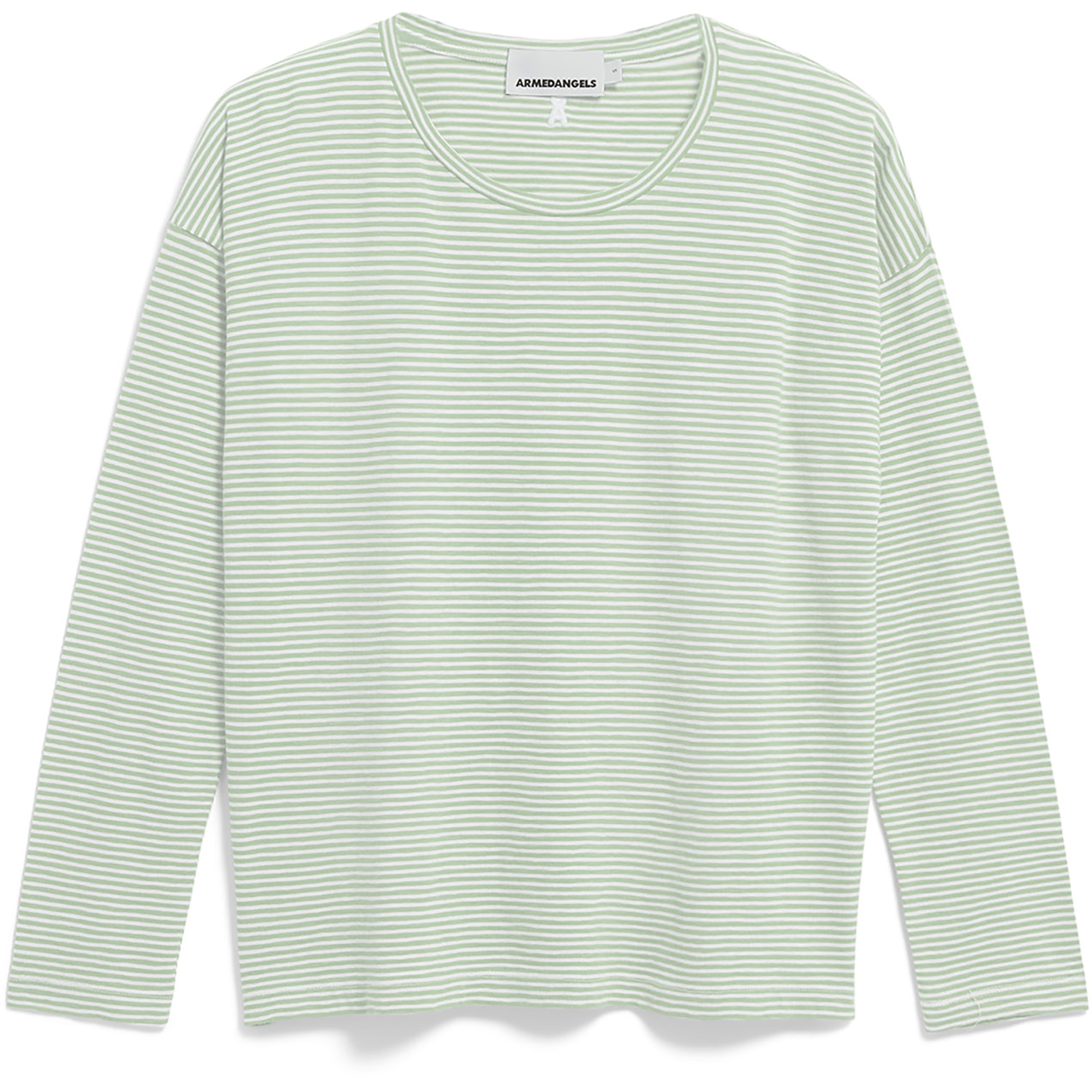 Armedangels Xianaa Lovely Stripes Damen Longsleeves grau Größe XS Lifestyle Hautfreundlich