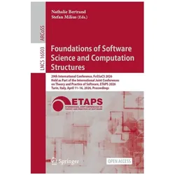 Foundations of Software Science and Computation Structures, Fachbücher von Stefan Milius, Nathalie Bertrand