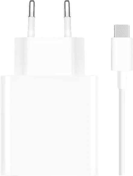 Cargador móvil - Xiaomi 67W Charging, 67W, USB-C, Blanco