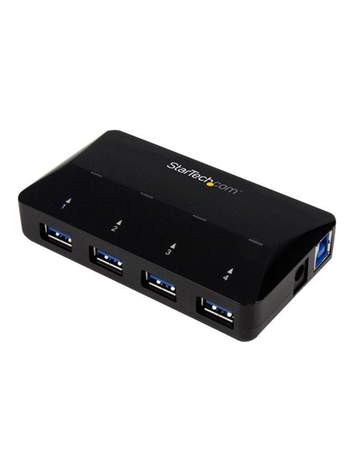 StarTech.com USB 3.0 Hub 4-Port plus Dedicated Charging Port USB-Hubs - USB 3.2 - 4 - Schwarz