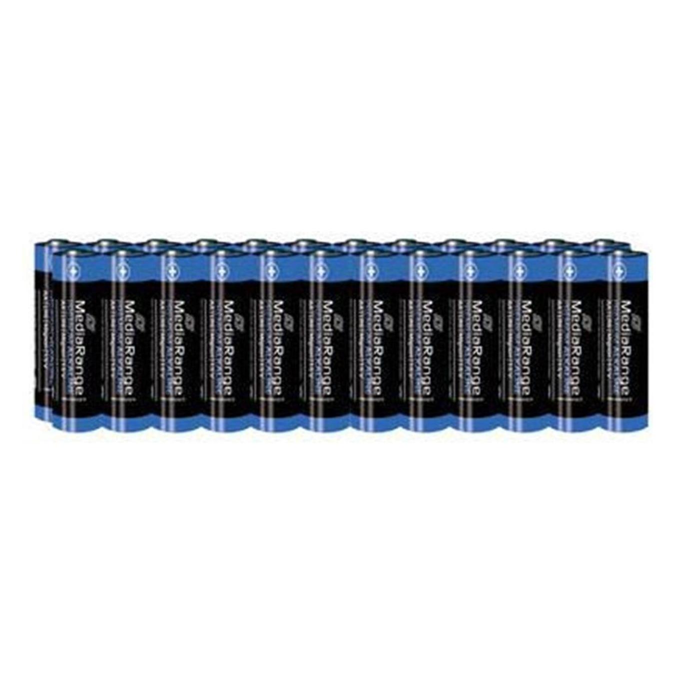 MediaRange Premium - Batterie 24 x AA-Typ - Alkalisch (24 Stk., AA, 1850 mAh) (MRBAT 106)