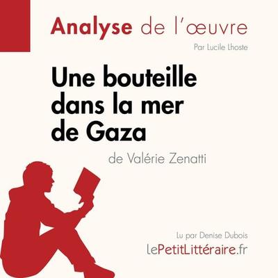 Une bouteille dans la mer de Gaza de Valérie Zenatti (Fiche de lecture) - LePetitLitteraire,Lucile Lhoste, Audio, 9782808030274