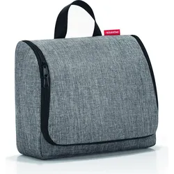 Toiletbag Kosmetiktasche XL twist silver