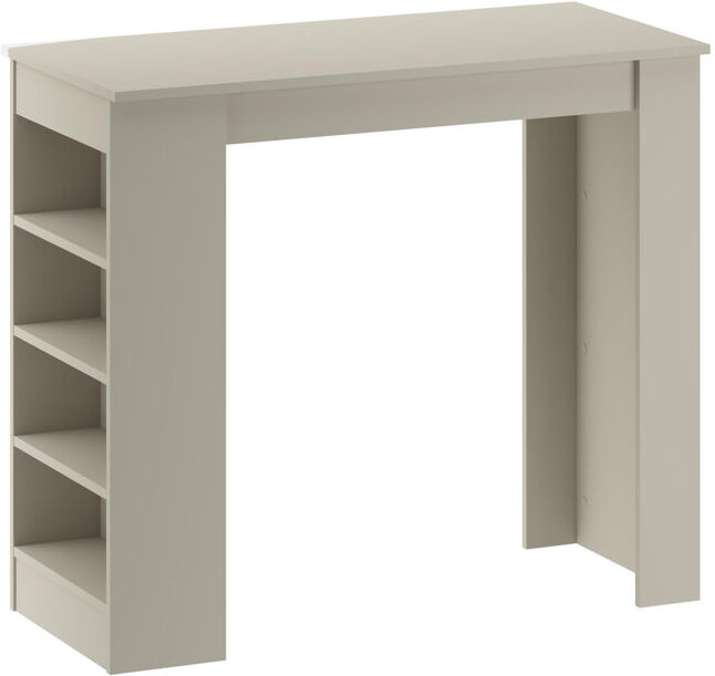 17 Stories Liviah 117 Dining Table Stylish Multi-Functional Kitchen Table Sanstone/Sanstone