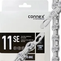 Kette Connex 11sE 11fach E-25 Nickel/Edelstahl 136 Glieder, silber