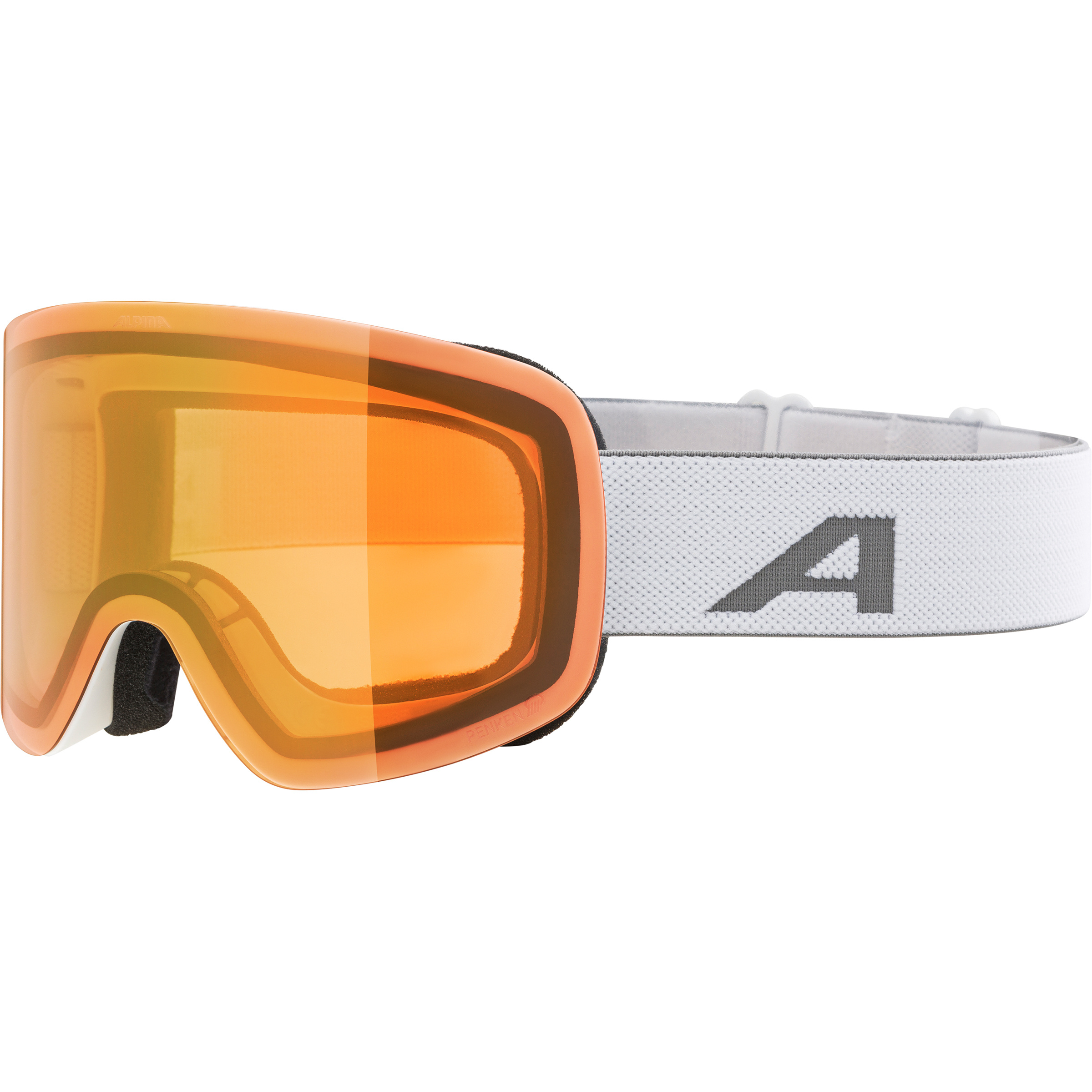 Alpina Penken Q Skibrille Skibrillen orange Größe L Skifahren | Freeride