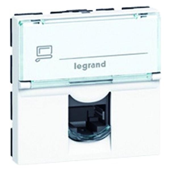 Legrand RJ45 CAT6A MOSAIC 2M SOCKET insert (0 765 76)