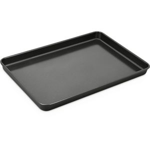 Zyliss Backblech E980306, aus Carbon-Stahl, 39,2 x 26,7 cm, Rand 2,5 cm hoch, antihaftbeschichtet