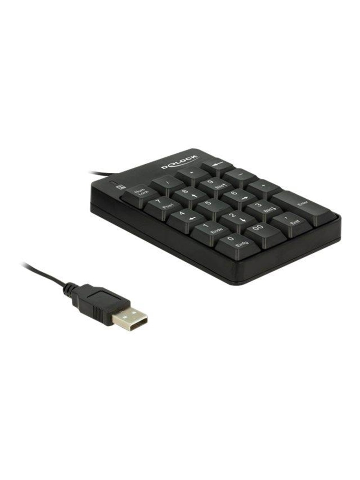 DeLOCK - keypad - black Input Device - Numpad - Schwarz
