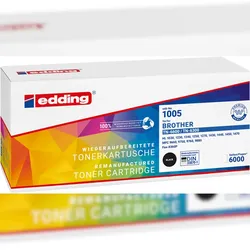 Edding Toner für Brother TN-6600 TN-6300 DCP1200 DCP1400 Fax4750 Fax5750