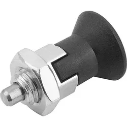 ARRETIERBOLZEN ECO KURZE VARIANTE KURZE AUSFÜHRUNG GR.0 D1=M06, D=4, FORM:D M.RASTNUT, M.KONTERMUTTER, STAHL