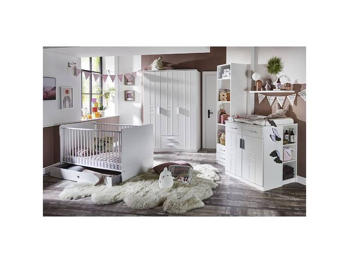 home24 Babykamerset I 3 delig wit