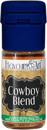 Flavourart Cowboy Blend Liquido Pronto 10ml Tabacco Miele