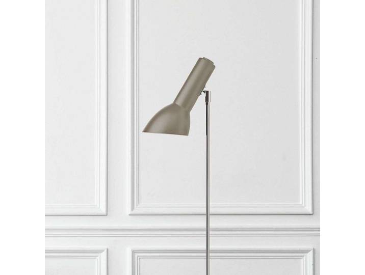 Oblique Stehleuchte Chrome/Sand - Cph Lighting - Wohnzimmer - Aluminium