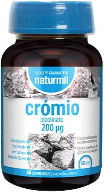 Naturmil Picolinato Cromo 200 ug 60 Tabs