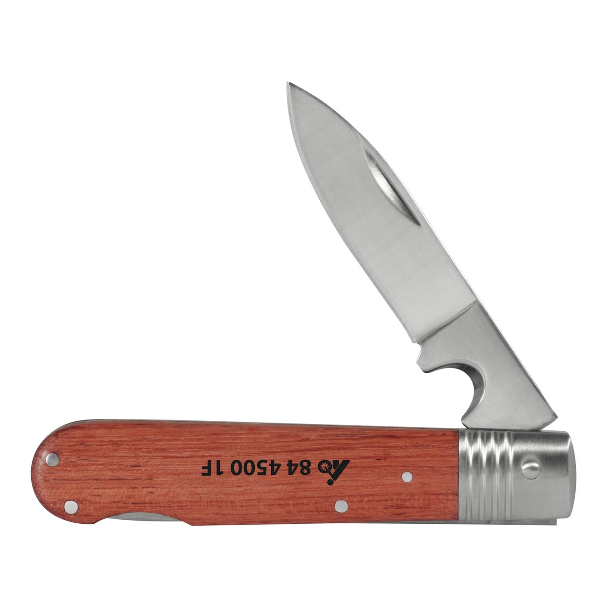 HOLEX Kabelmesser mit Holzgriff klappbar 1F (844500 1F)