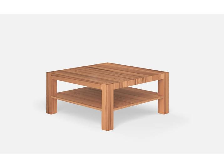 Table double plateau: Vienna Cœur de hêtre Naturel huilé