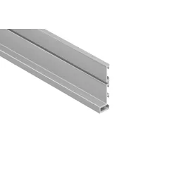 Schlüter Systems LIPROTEC-D Profil Aufnahmeprofil für Dekor-Materialien H=7,5 mm Aluminium Alu natur matt eloxiert Höhe: 7,5 mm Länge: 2,5 m