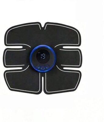 Uplifted Goods Rechargeable Abs Stimulator Muscle Trainer black Abdomen