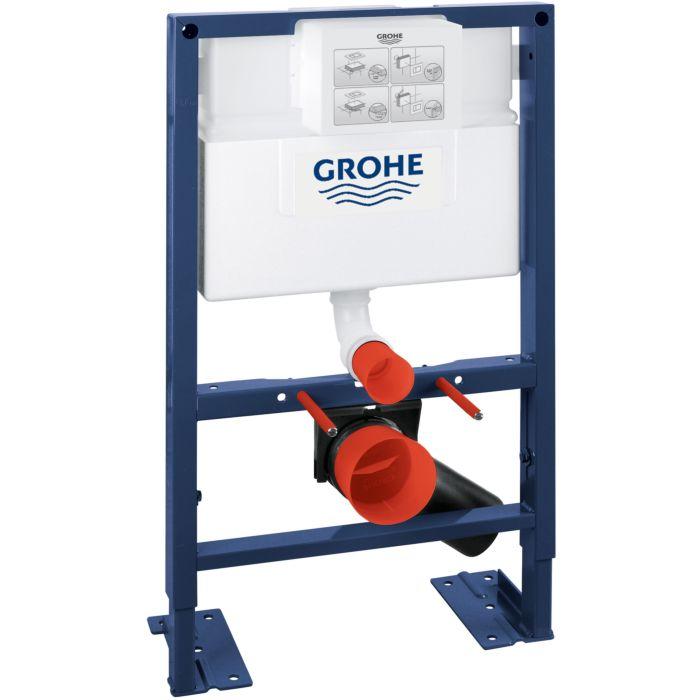 Grohe Rapid SL Wand-WC-Element 38587000 BH 0,82 m, mit Spülkasten 6-9 l, für freistehende Montage