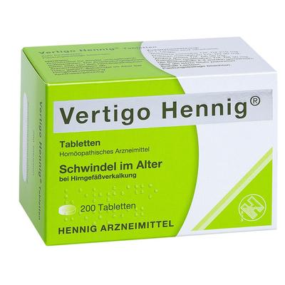 Vertigo Hennig Tabletten 200 St