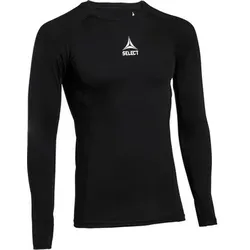 SELECT Herren Unterhemd Funktionsshirt lang, Größe XXL in Schwarz 111