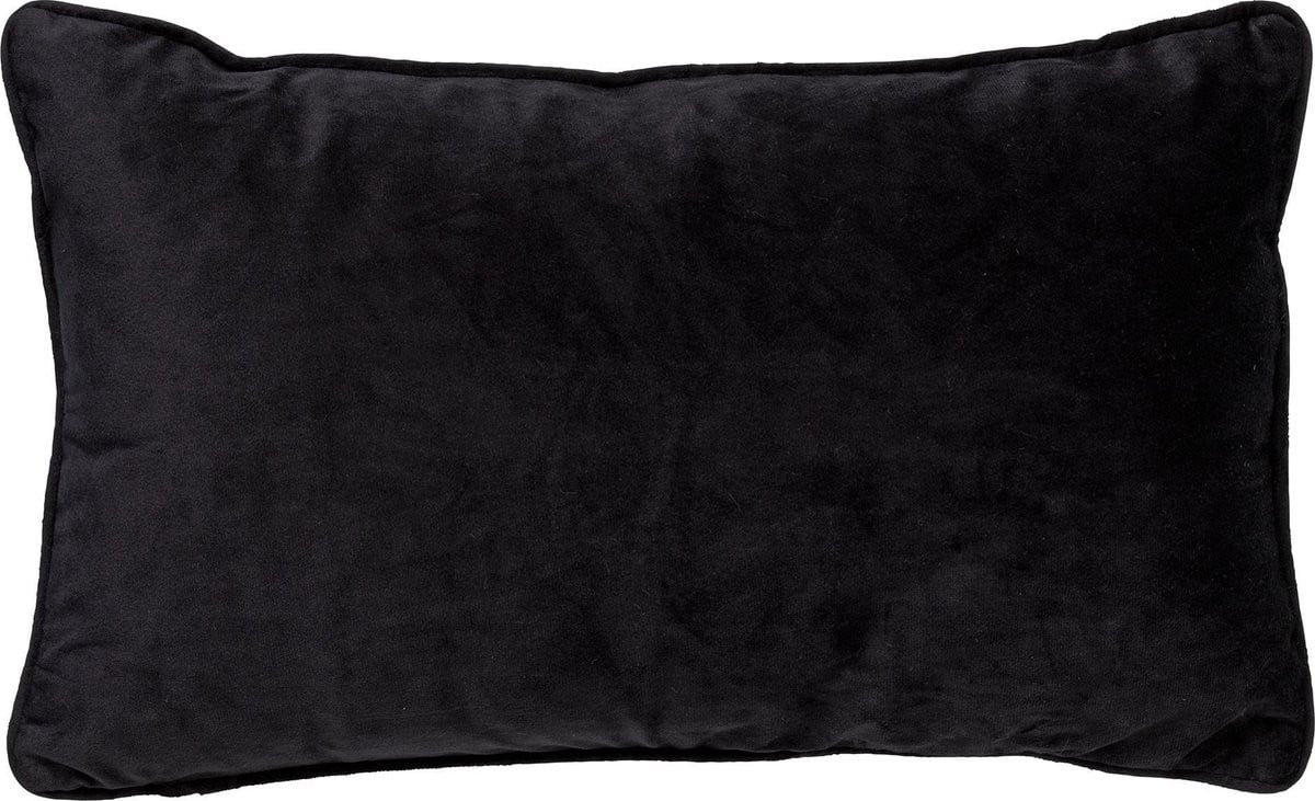 Dutch Decor FINN kussenhoes velvet - Raven zwart - 30 x 50 cm
