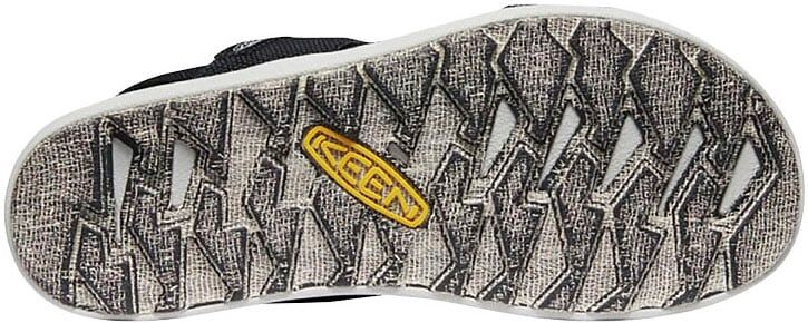 Sandale KEEN "ELLE BACKSTRAP", Damen, Gr. 40,5, schwarz, Textil, Schuhe Sandale schwarz 40,5