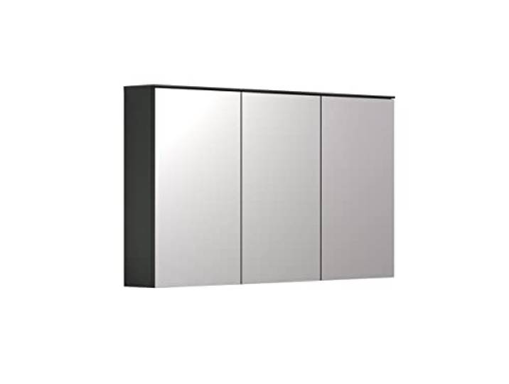 Spiegelschrank Synnax Anthrazit / Spiegelglas · B 120 x H 70 cm