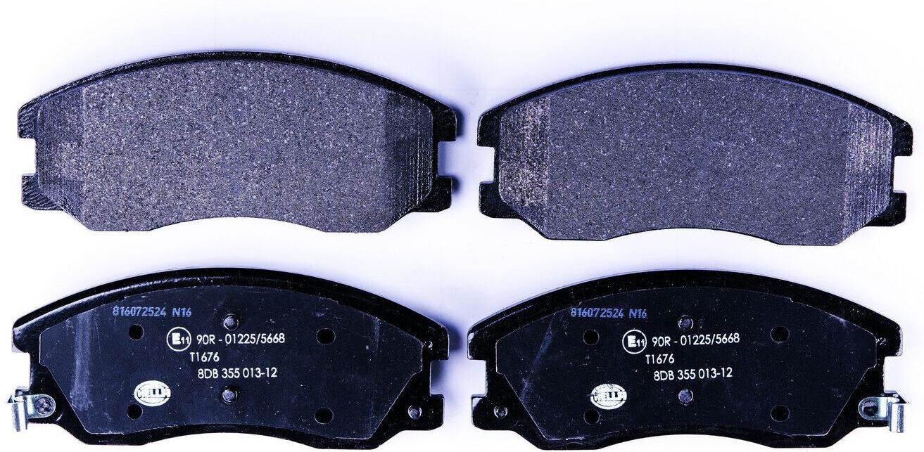 HELLA 8DB 355 013-121 Brake pad set
