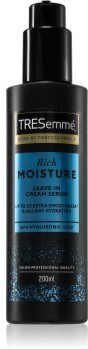 TRESemmé Rich Moisture Leave-In Serum sérum cremoso para hidratação e brilho 200 ml. Rich Moisture Leave-In Serum