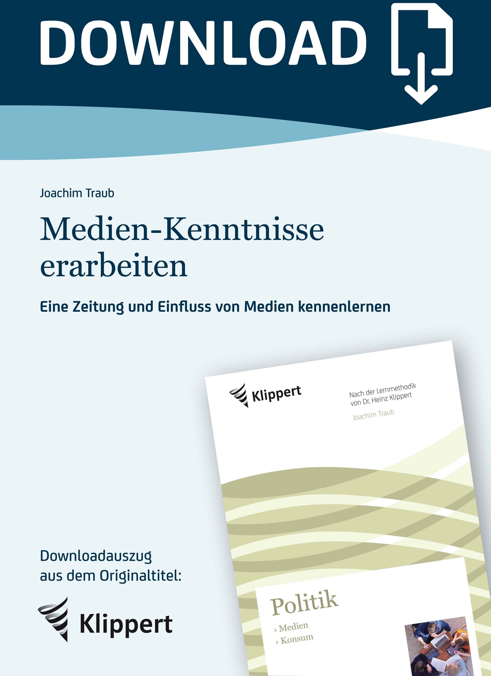 Klippert Medien-Kenntnisse erarbeiten