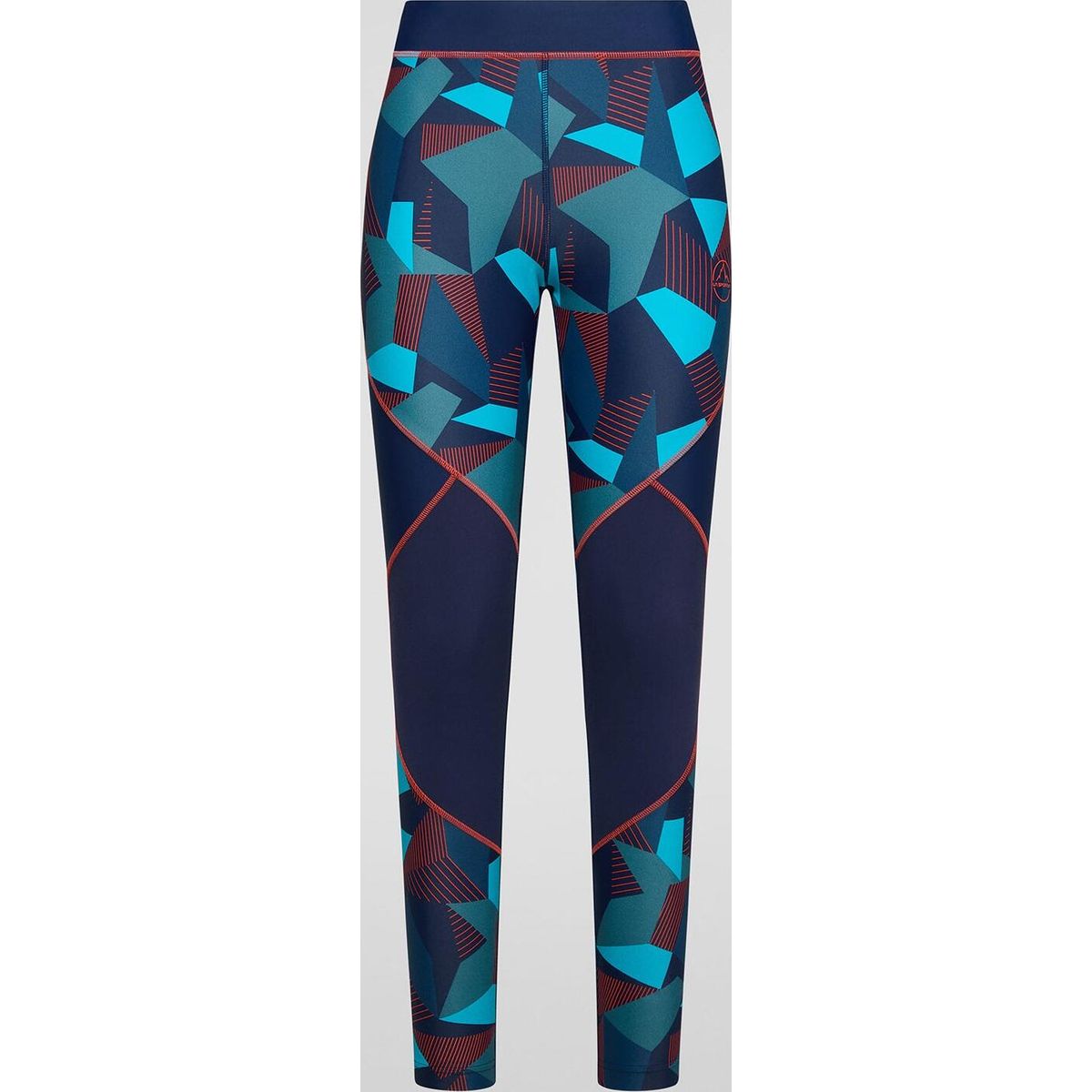 La Sportiva Dimension Tights deep sea/cherry tomato (B43R22) M ZACG007B43R22M