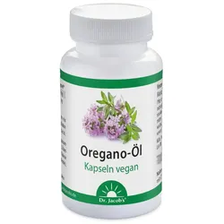 Dr. Jacob's Oregano-Öl St mit Carvacrol+Thymol vegan 60 St