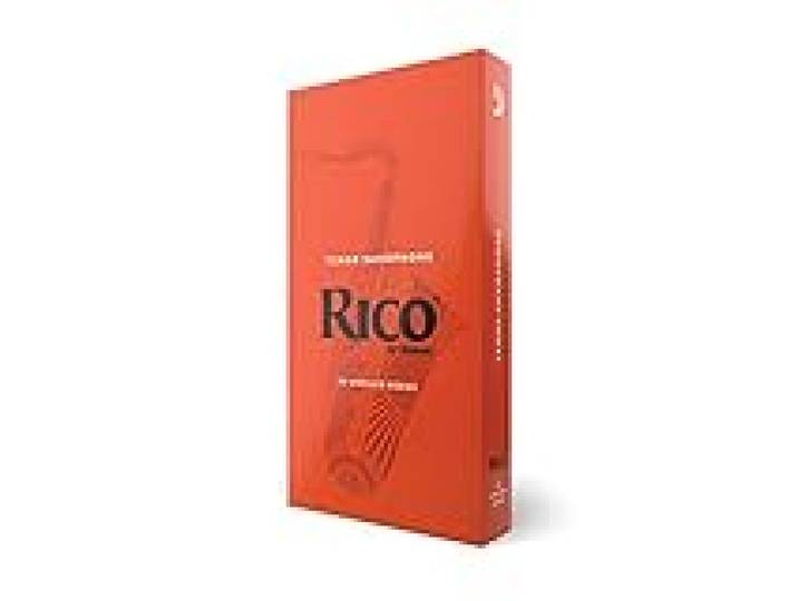 Anches de saxophone ténor D'Addario Rico, force 2.5, paquet de 10