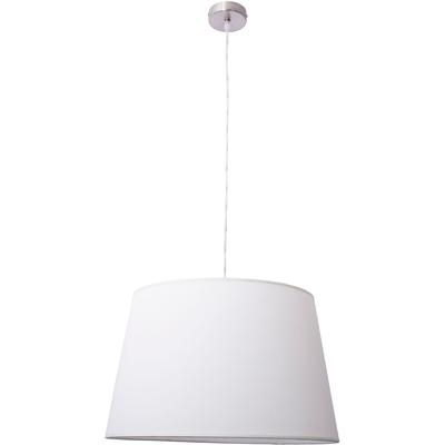 NÄVE Pendelleuchte "Bologna", beige (beige, stahl blank), 1, Ø 45cm H: 128cm, 1 Stk., Leuchten, schlicht, Pendelleuchte