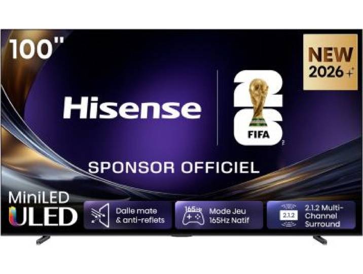 Hisense - Tv Mini Led 100u7s Pro (2026) 100 (253 Cm)
