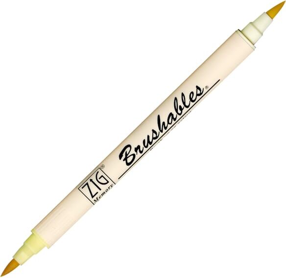 ZIG Brushables MS-7700 butter 6st
