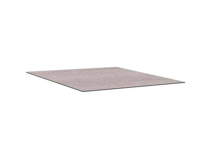 Stern Tischplatte, Grau, Kunststoff, quadratisch, 80x1.3x80 cm, Esszimmer, Esstische, Esstische