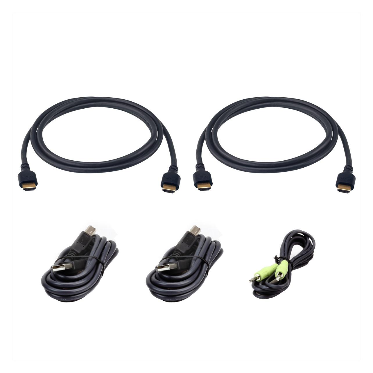 Aten Secure KVM cable kit: 2x 1.8M (2L-7D02UH21X5)