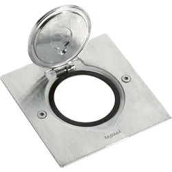 Legrand 089700 Deckelsatz 1x2-Modul Inox Quad