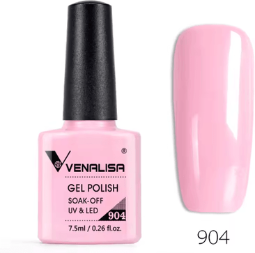 Inspire Picks VENALISA Semi Permanent Gel Nail Polish 120 Color Glitter Collection 7 Point 5ml 904