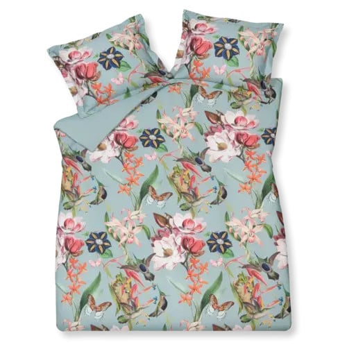 Vandyck Flower Mix Kussensloop Pearlblue 60x70 cm