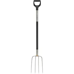Fiskars, Gartenhandwerkzeug, Ergonomic fork for compost (with round tines)